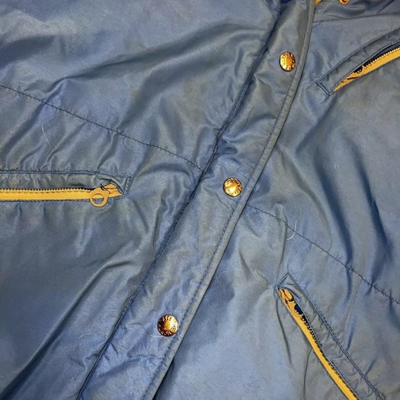 VTG The North Face Women’s Blue Full Zip Hooded Gore-Tex Jacket Size Large USA - Picture 4 of 5